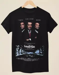 Goodfellas - Movie Poster Inspired Unisex Black T-Shirt
