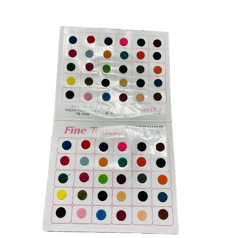 Beautiful multicolor velvet Tika / Bindi