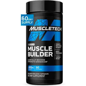 Muscletech Nitric Oxide Supplements for Men & Women, Muscle Builder - Nitric Oxide Booster Supplement Supports Muscle Gain & Performance -