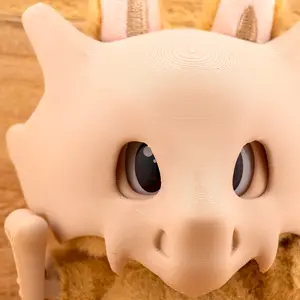Collectible Cutebone mask for plush doll