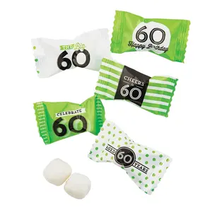 60th Birthday Buttermints - 108 Pc.