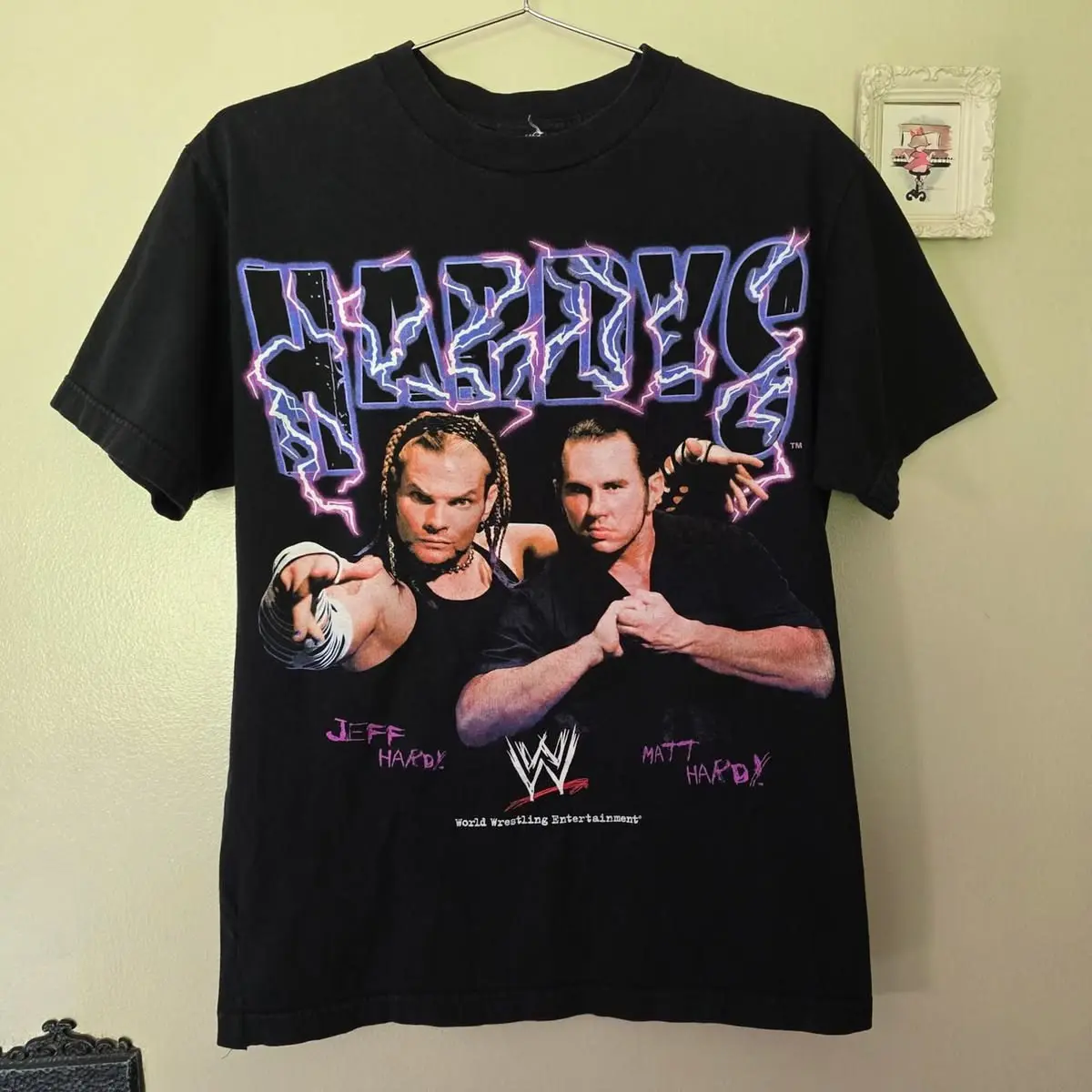 Hardy Boyz Jeff Hardy Matt Hardy Unisex Black T-Shirt
