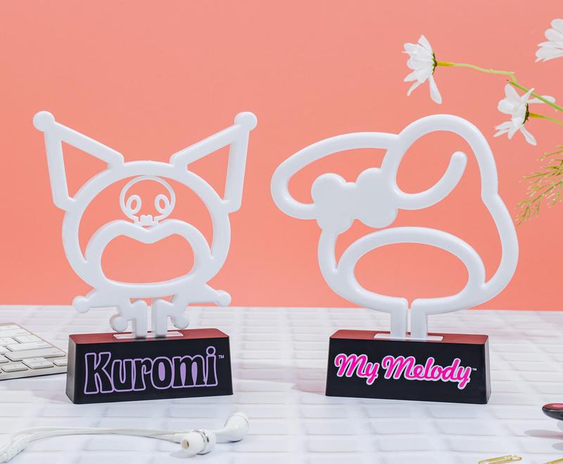 Sanrio Kuromi Silhouette 7-Inch LED Neon Mood Light