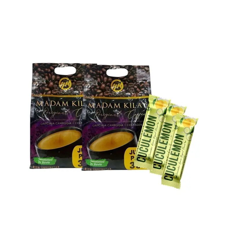 フットケア Madami Kilay Coffee Jumbo pack 2Pack 2 Packs Jumbo Madam Kilay Coffee Mix with Collagen + 3 Sachets