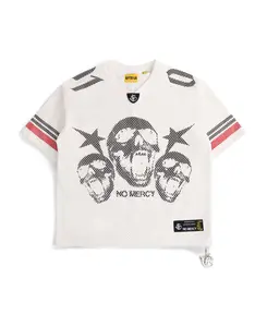 GTFD LA No Mercy Red Football Jersey White