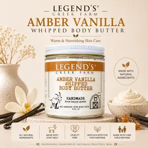 Amber Vanilla Whipped Body Butter
