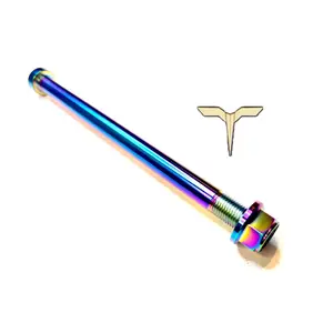 Titanium Rear Axle and Nut - Talaria