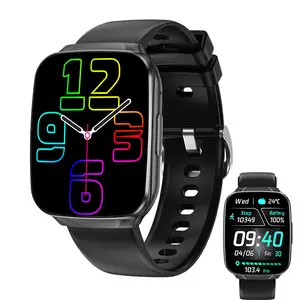 1.83" HD Smart Watch for Men & Women - Bluetooth Call (Make/Answer) Smartwatch with 100+ Sports Modes, Fitness Tracker with Heart Rate & Message Reminders, IP67 Waterproof Watch Compatible with iPhone & Android, Premium Tech Gift