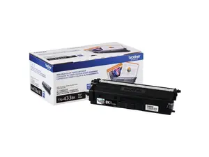 Brother International - TN433BK - Brother TN433BK Original Toner Cartridge - Black - Laser - High Yield - 4500 Pages - 1