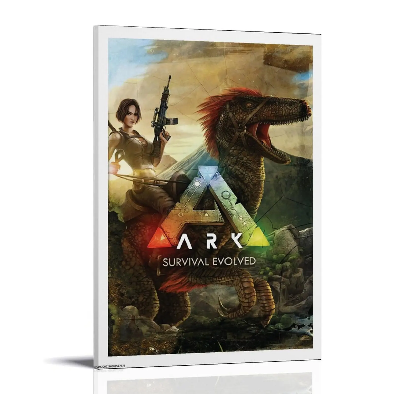 Ark-survival And Evolution Poster Posters Music Album Cover Posters Canvas Wall Art High-Resolution Vintage Band & Artist Prints for Room