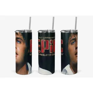 Elvis Presley In Concert Epic 20 Ounce Tumbler with Lid