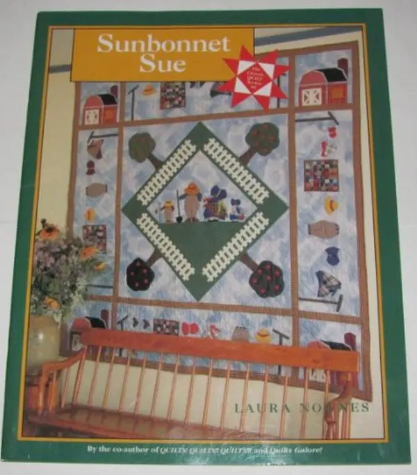 USED Book - Sunbonnet Sue (Classic Quilt Series, No. 6) by Laura Nownes (Paperback) - english