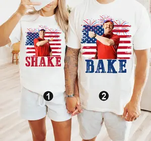 Shake and Bake 4th Of July T-Shirt, Funny Couples Fourth Of July Shirt, Independence Day Tees, Unisex Clothing