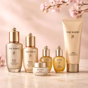 The WHOO Bichup Ultimate Recovery Youth Serum 6 Pcs Anti-Aging Special Set.