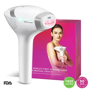 DermRays V8S Diode Laser Hair Removal Device - Painless At-Home Clinical Technology, 810nm Safe Device for Women & Men, Permanently Disables Hair Follicle on Face, Legs & Full Body/Bikini with Long-Lasting Results