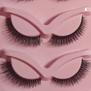 py235-f Wispy Fluffy False Lashes | Spider Lash Effect | Full Volume Natural Curl | Perfect Fall Look