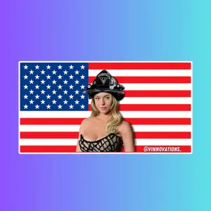 Sydney Sweeney Firefighter Helmet