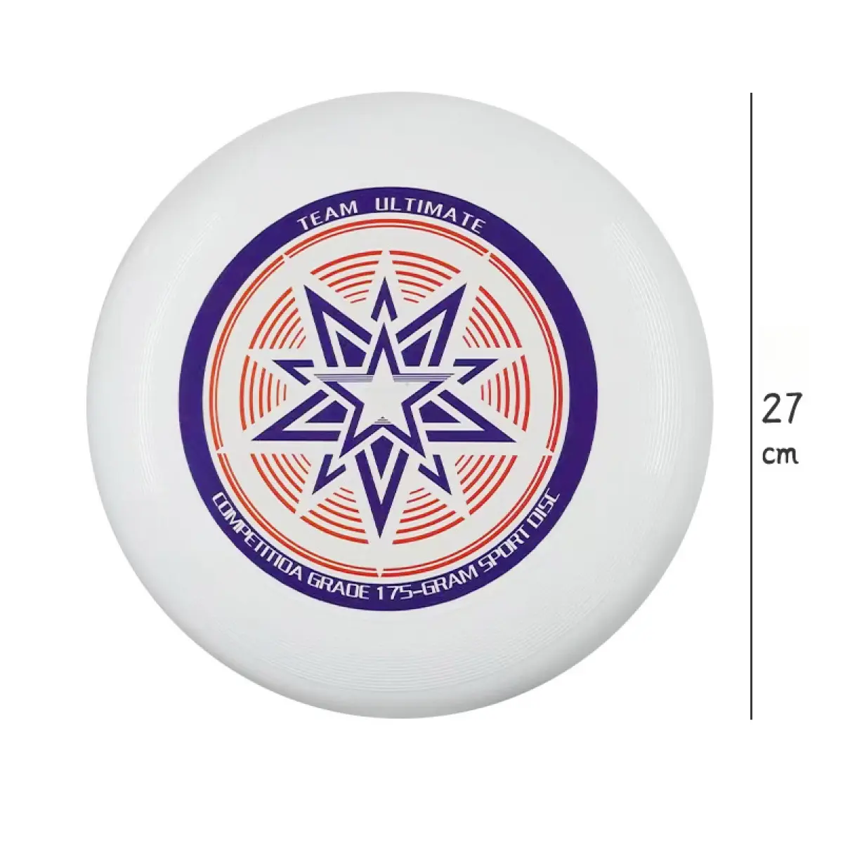 175g PE Competitive Frisbee with Return Feature - Stylish Advanced Design Disc Sports Equipment for Adult Competition & Outdoor Fitness, 175g Spinnable Green/Dark Blue Options, Money Matters Themed 4-Leaf Clover Accent, Green Frisbee [175G, Can Be Spun]