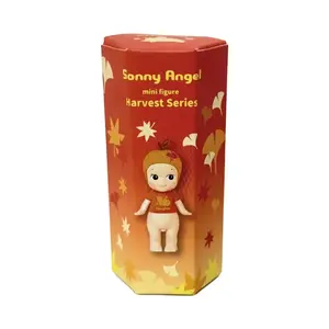 Sonny Angel Blind Box Gift, Black Pineapple Doublemint Harvest Set Valentines Cat Life Lucky Mini Figure Toy