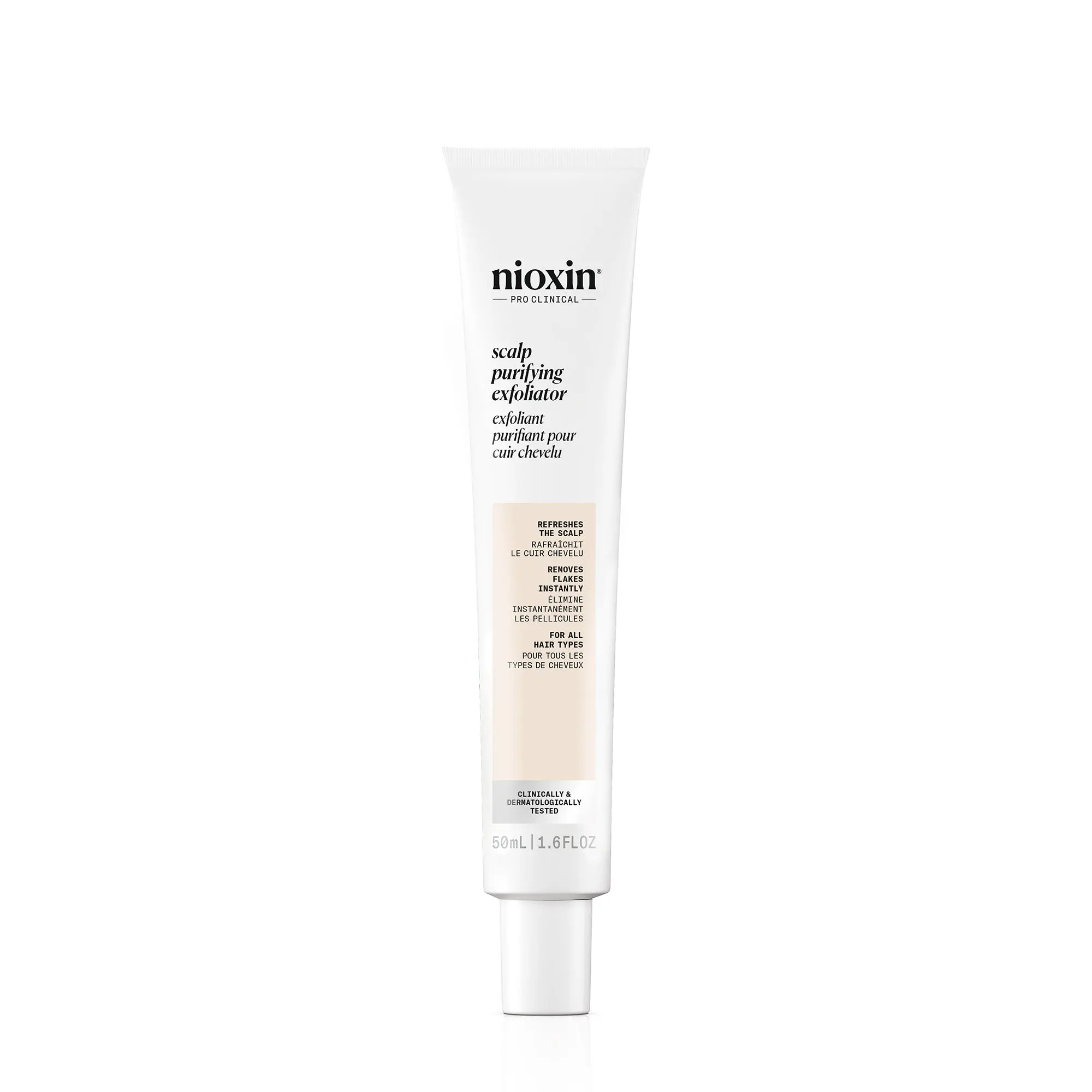 Nioxin Scalp Purifying Exfoliator, Deep Cleansing Treatment for Product Buildup and Oily Scalp, Unclogs Follicles, For All Hair Types, Haircare, Peppermint Oil