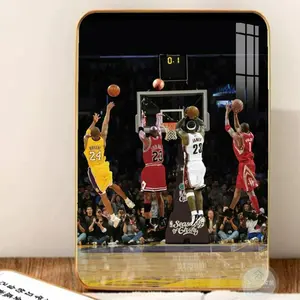 NBA stars shot four quarterbacks basketball living room table table table bedroom stars photo frame decorative painting fans gift