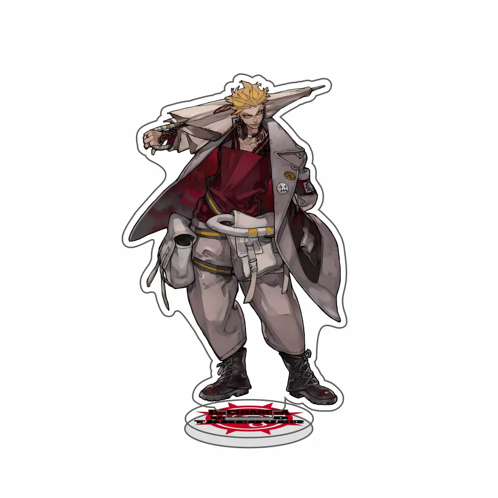 2pcs 15cm GACHIAKUTA Acrylic Stand Rudo/Enjin/Zanka/Riyo Character