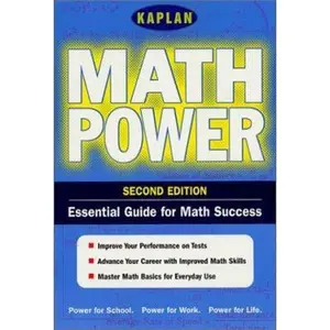 USED-Kaplan Math Power, Second Edition: Empower Yourself! Math Skills for the Real World by Kaplan (Paperback)
