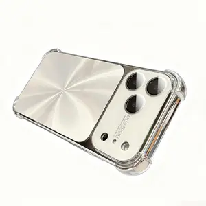 Quad-corner Drop-proof Protective CD-texture Case Cover for iPhone 17 pro max 16 15 14 13 pro max 17air 17pro 16pro 15pro phone case