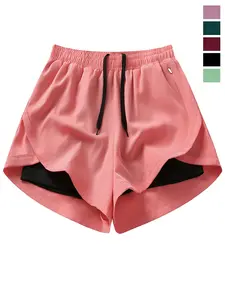 Women's Summer Gym Shorts, Quick-Dry Breathable Fitness Running Shorts, Trendy Versatile Casual Home Pants, Loose Fit Sportswear