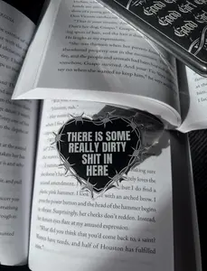 There Is Some Really DS In Here Black Heart Grip Magnetic Kindle Grip Book Lover Cute Kindle Accessories Phone Holder PopSocket Phone Grip Magnetic Pop Socket Phone Grip