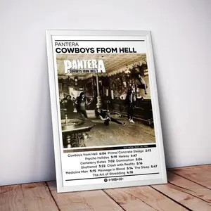 Pantera - Cowboys from Hell Poster