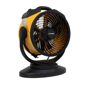 Xpower FC-100S 11 in. 1100 CFM 4 Speed Portable Multipurpose Pro Air Circulator Utility Fan with Oscillating Feature
