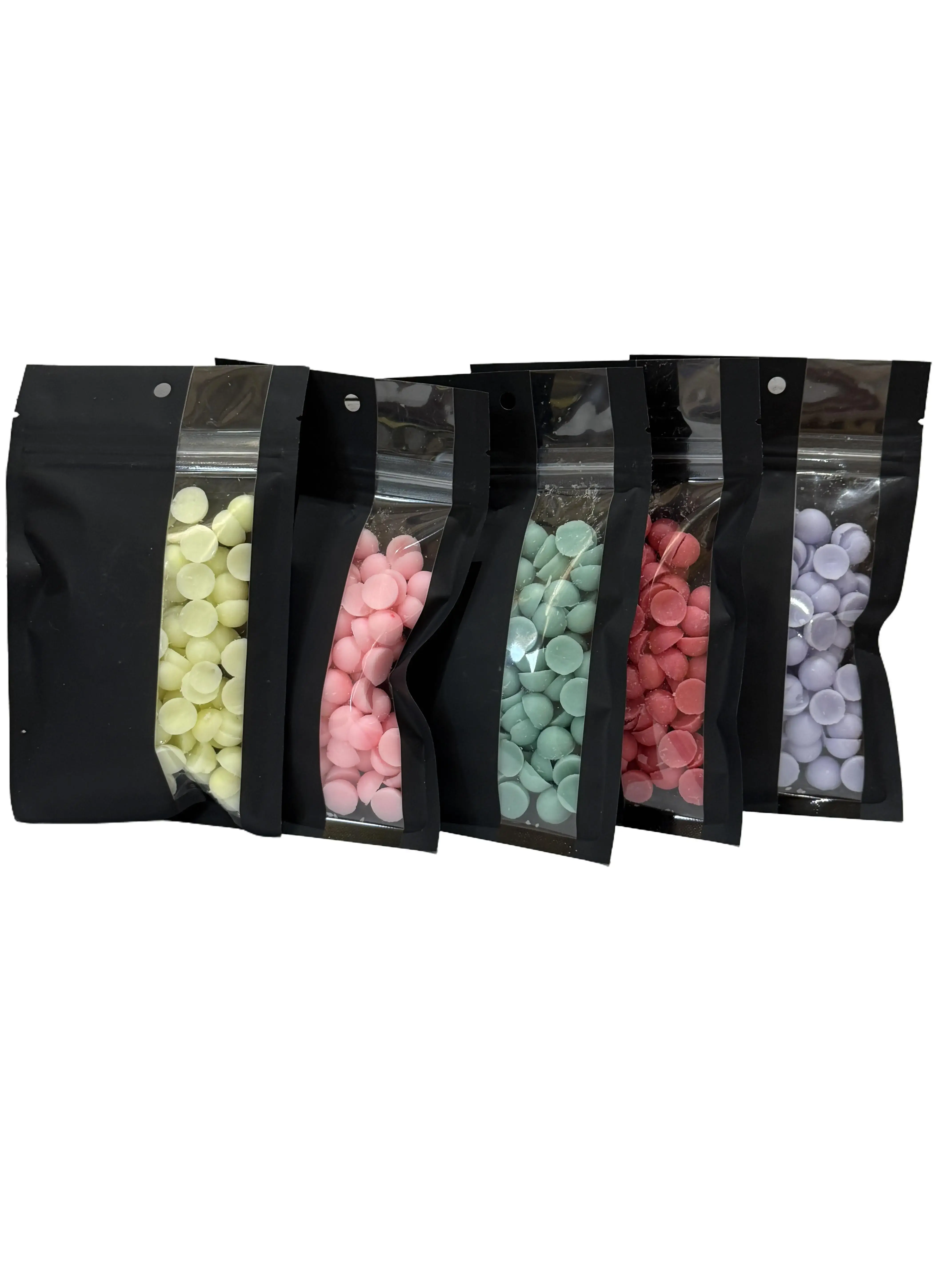 Aroma Dots Lemonade Fragrance Box - 5 Highly Scented 2oz Candle Wax Melt Bags (10oz Total) with Watermelon, Peach, Lavender Scents - Refreshing Summer Home Decor Supplies