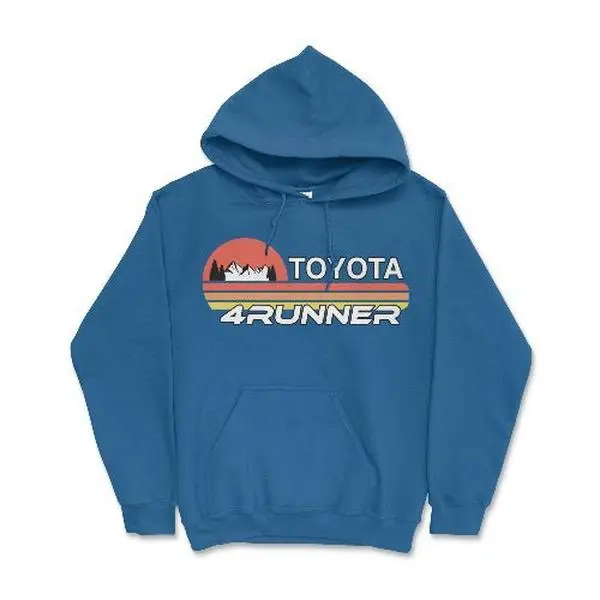 Toyota 4Runner Hoodie-Iconic Design and Rugged Style Merch Cotton Fabric hoodies, Everyday, Sweatshirts, Jersey, Spandex