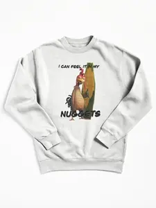 Chicken Joe Pullover Sweatshirt, Lightweight Crewneck Sweatshirts, Trend Fit Hoodies & T-Shirt Style Cotton Fabric Soft
