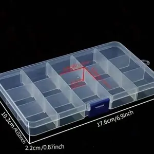15 Grid Adjustable Charm/Diy Storage Box (1 Pcs)