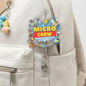 Lab Story Lab Week 2026 Badge Reel, Medical Lab Professional Retractable ID Holder Gift SWZ