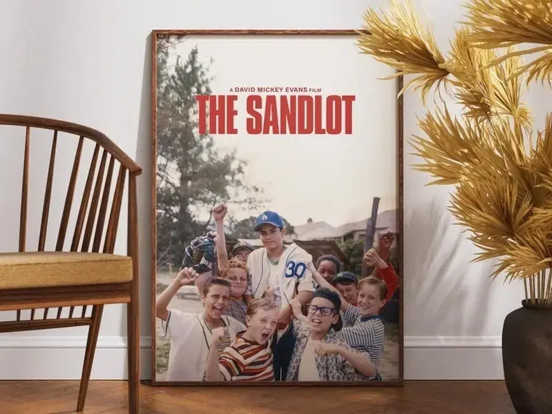 The Sandlot Poster, Retro Movie Poster, Vintage Poster