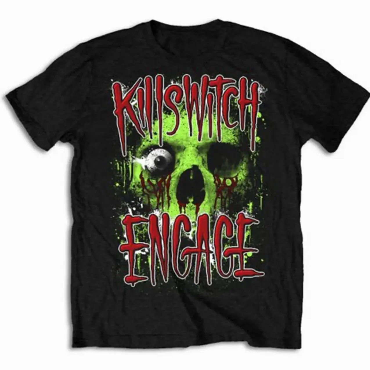 Retro Killswitch Engage Band Black All Over Print T- Shirt All Size SC653 O