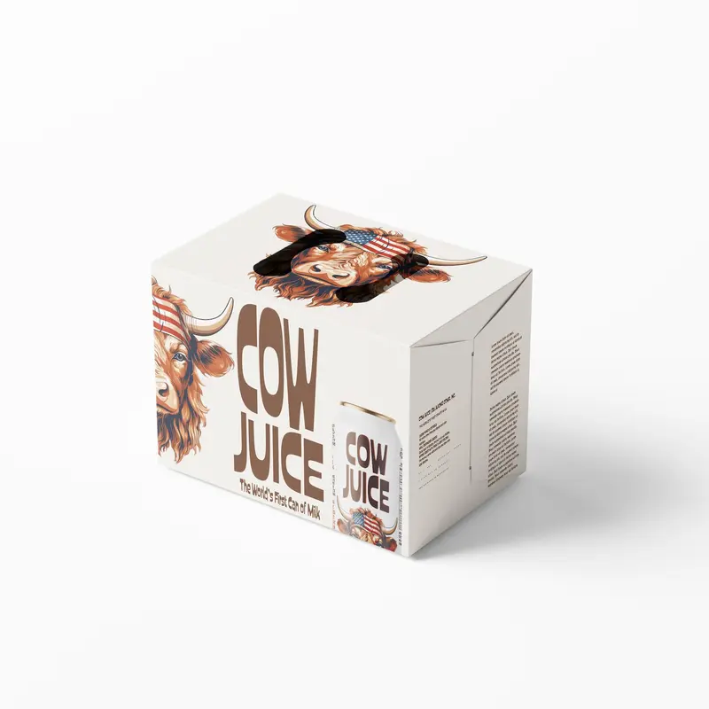 Cow Juice Private Beta - The World's First Can of Milk - 6 Cans per Case - Ultra-Retorted 2% Reduced Fat Milk - Lactose-Freedom - #DrinkTheTruth