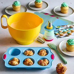 Pampered Chef CUPCAKE BAKING SET Bakeware Kitchen