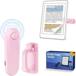 Kindle Page Turner, Remote Control Page Turner for Kindle Paperwhite Oasis EReaders Kobo, Kindle Clicker Page Turner for iPhone,iPad, Android Tablets Reading Novels,Camera Record & Shutter Selfie