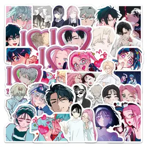 50Pcs  Cartoon Alien Stage Stickers Till Ivan DIY Stickers Scrapbooking Phone Luggage Skateboard Waterproof Decals