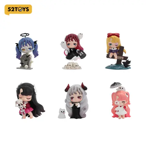 52TOYS Lilith-Nocturnal Shroud Kawaii Creative Gift Room Decor Desktop Decoration Gift for  Birthday Party backtoschool