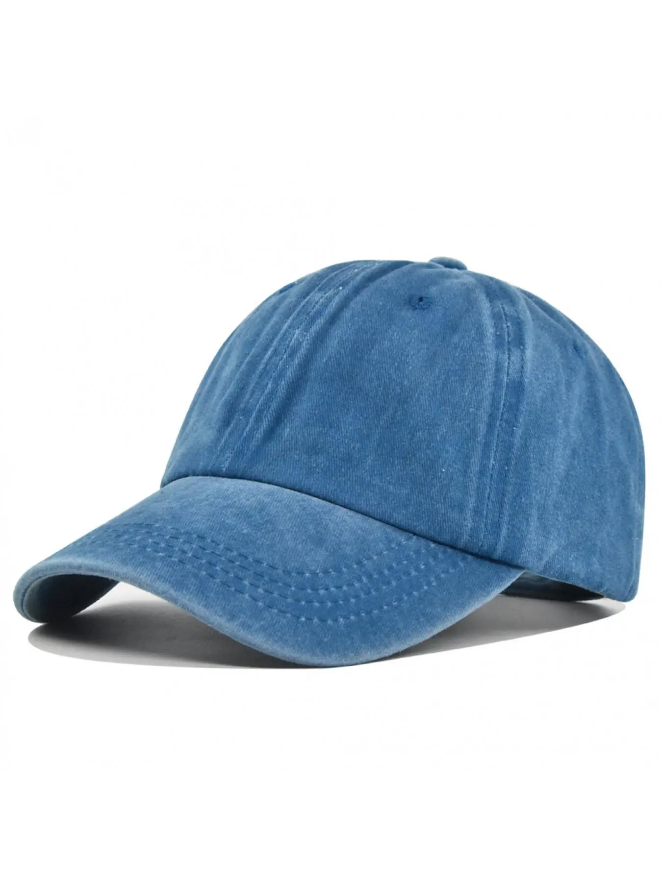Baseball cap for women, Fitted baseball cap, summer deep-crowned large head circumference hat, spring and autumn hat, makes face look smaller, versatile, casual, duckbill cap, trendy