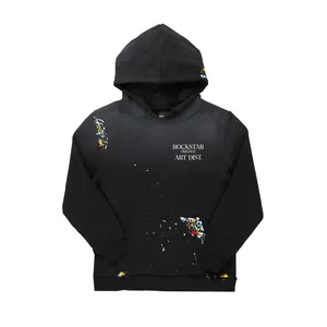 Make It Rain Black Oversized Hoodie