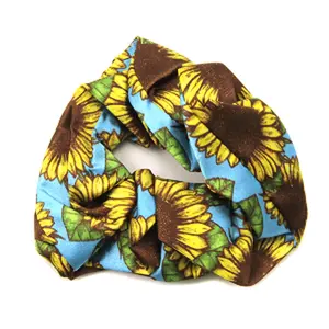 Boutique Tipi Sunflower Scrunchie Scrunchie - Western Boho Chic