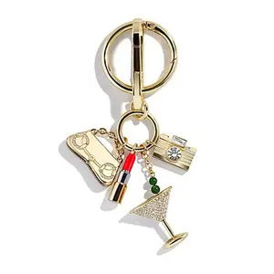 BAUBLEBAR Goldtone Girly Novelty Bag Charm