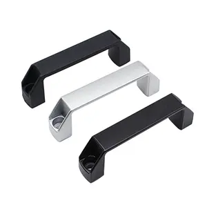 (Ten-piece pakage) LS522 industrial center cabinet handle nylon plastic handle aluminum alloy machine tool cabinet door handle toolbox handle