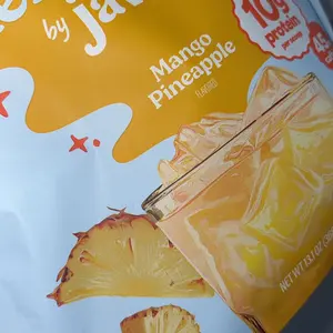 Mango Pineapple Refresher – Premium Clear Whey Protein with Electrolytes & Fiber – 100% Natural Flavors – Zero Artificial Colors & Sweeteners – 45mg of Caffeine, 0g of Sugar, 20 Servings